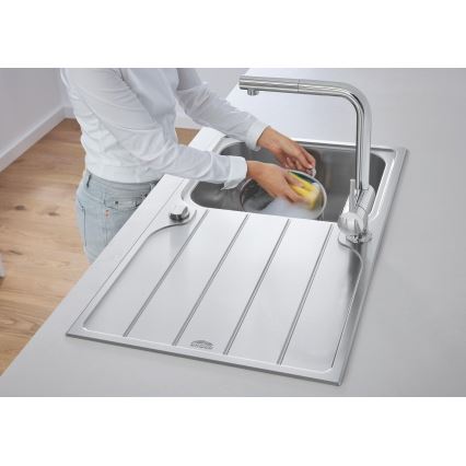 GROHE 31571SD1 - K500 860 × 500 mm stainless-steel sink