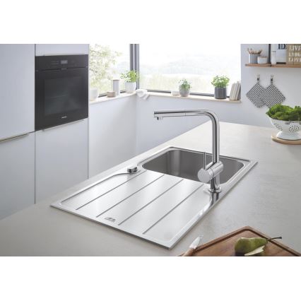 GROHE 31571SD1 - K500 860 × 500 mm stainless-steel sink