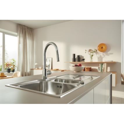 GROHE 31572SD1 - Sink K500 1000 × 500 mm stainless steel