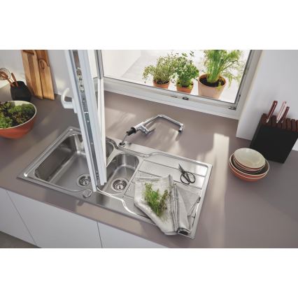 GROHE 31572SD1 - Sink K500 1000 × 500 mm stainless steel