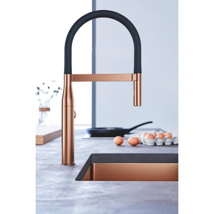 GROHE 31574DL1 - Kitchen sink K700U 550 x 450 mm copper