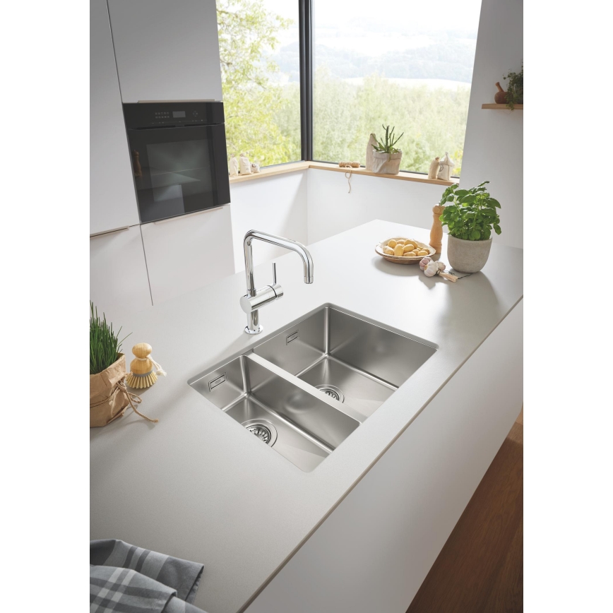 GROHE 31576SD1 - K700U Kitchen sink 595 × 450 mm stainless steel