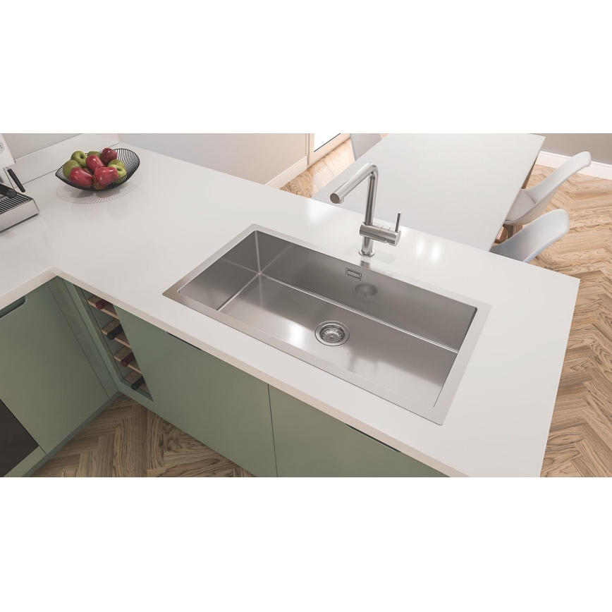 GROHE 31580SD1 - K700 Kitchen Sink 864 × 464 mm stainless steel