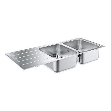GROHE 31588SD1 - K500 Stainless Steel Sink, 1160 × 500 mm