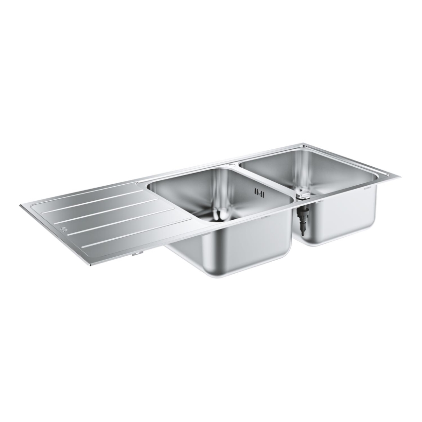 GROHE 31588SD1 - K500 Stainless Steel Sink, 1160 × 500 mm