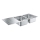 GROHE 31588SD1 - K500 Stainless Steel Sink, 1160 × 500 mm