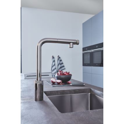 GROHE 31613A00 - A SMARTCONTROL kitchen faucet, graphite