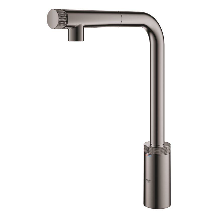 GROHE 31613A00 - A SMARTCONTROL kitchen faucet, graphite
