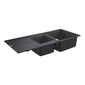 GROHE 31643AP0 - K400 Composite Sink, 1160 × 500 mm, Black