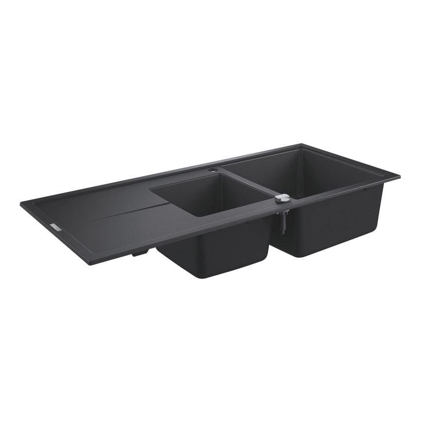 GROHE 31643AP0 - K400 Composite Sink 1160 × 500 mm Stone/Black