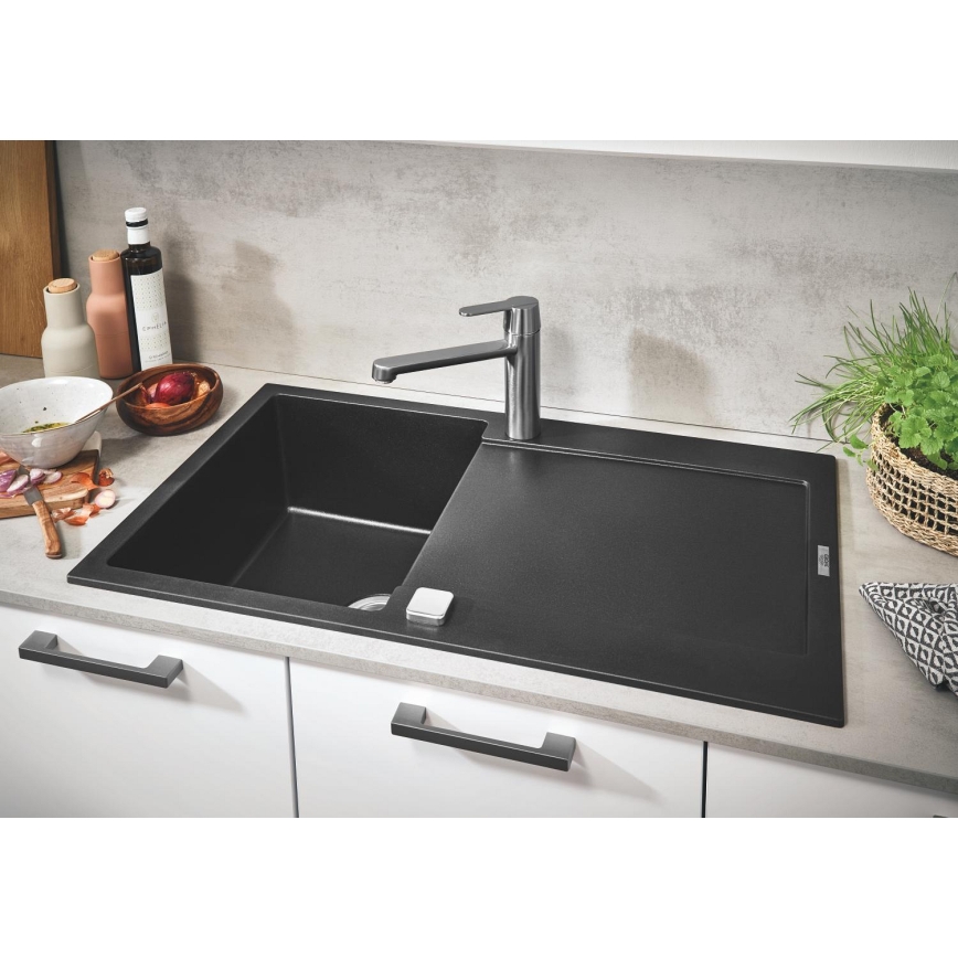 GROHE 31644AP0 - K500 Sink 860 × 500 mm granite/black