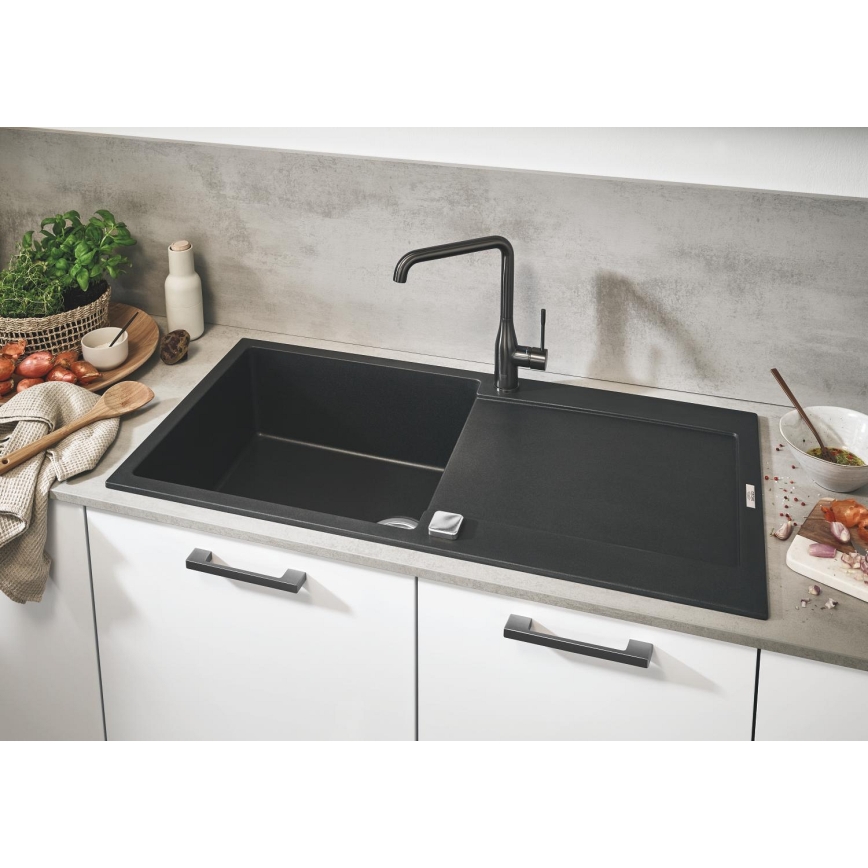 GROHE 31645AP0 - K500 Composite Sink 1000 × 500 mm, Black