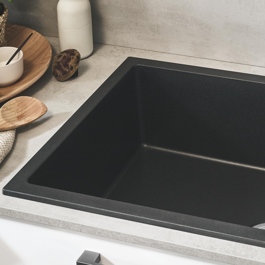GROHE 31645AP0 - K500 Sink 1000 × 500 mm Stone/Black