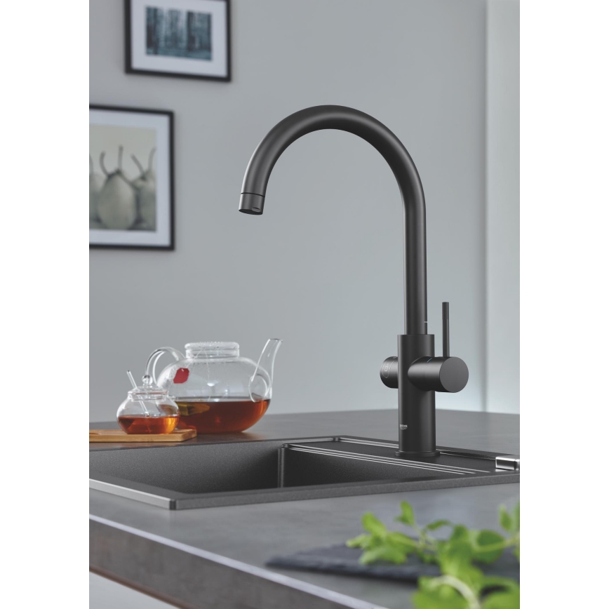 GROHE 31651AP0 - K700 Composite Sink 560 × 510 mm Black