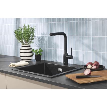 GROHE 31651AP0 - Kitchen sink K700 560 × 510 mm granite/black