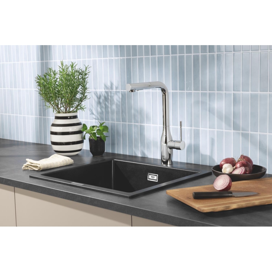 GROHE 31651AP0 - Kitchen sink K700 560 × 510 mm granite/black