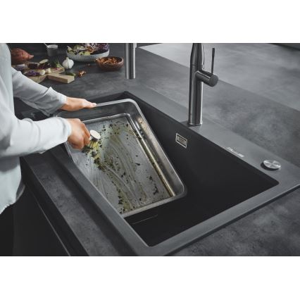 GROHE 31652AP0 - K700 Composite Sink 780 × 510 mm Black
