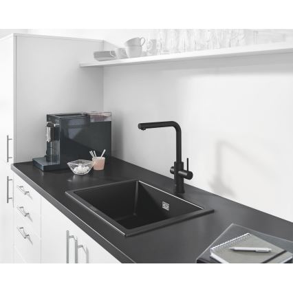 GROHE 31655AP0 - K700U Composite Sink, 610 × 460 mm, Black