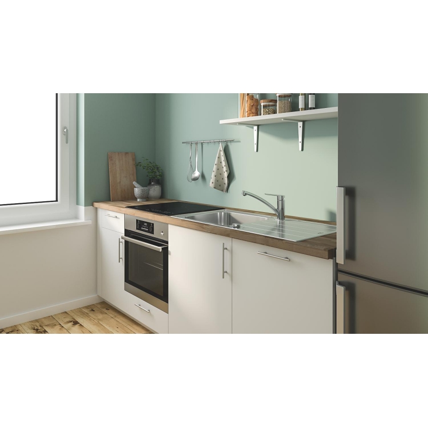 GROHE 31685000 - STARTECO Sink Mixer, Polished Chrome