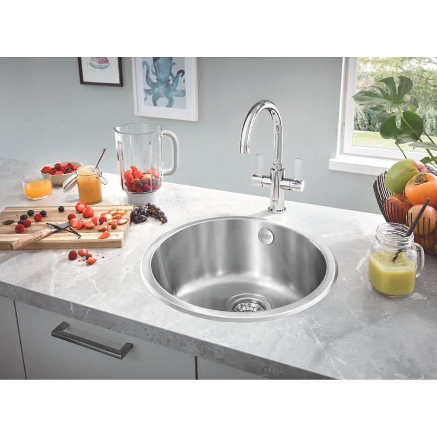 GROHE 31720SD0 - K200 Sink 440 x 440 x 180 mm, Stainless Steel