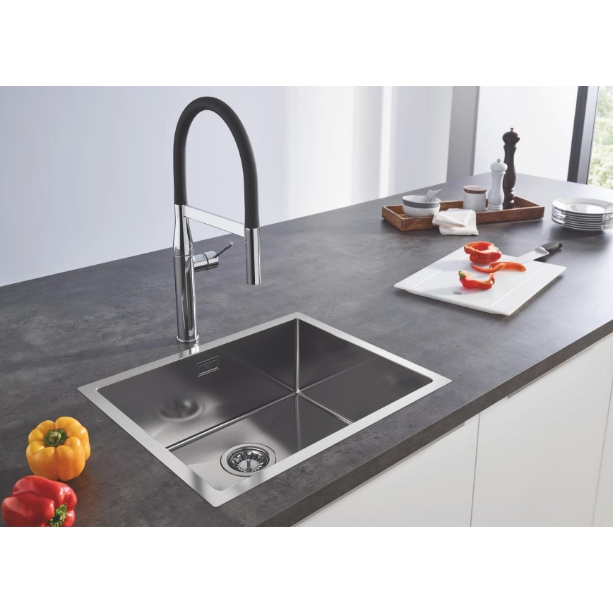 GROHE 31726SD0 - K700 kitchen sink 550 × 450 mm stainless steel