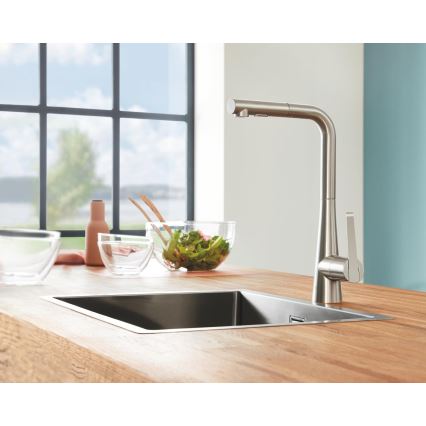 GROHE 31726SD0 - K700 kitchen sink 550 × 450 mm stainless steel