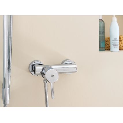 GROHE 32210001 - CONCETTO DN 15 Shower Mixer, Polished Chrome