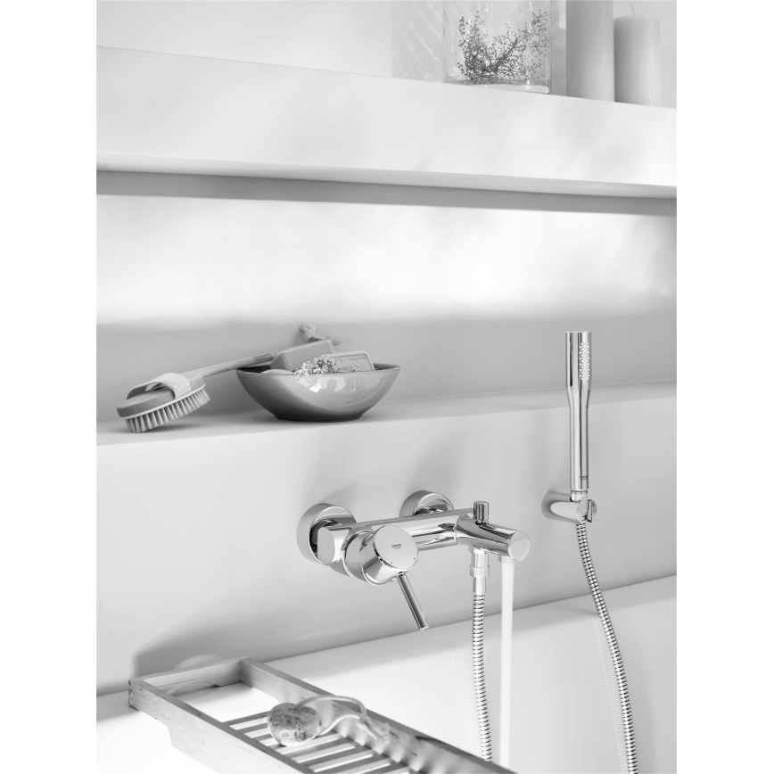 GROHE 32211001 - CONCETTO DN 15 Bath Mixer, Polished Chrome