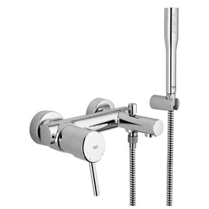GROHE 32212001 - CONCETTO Bath Set with Mixer, Polished Chrome