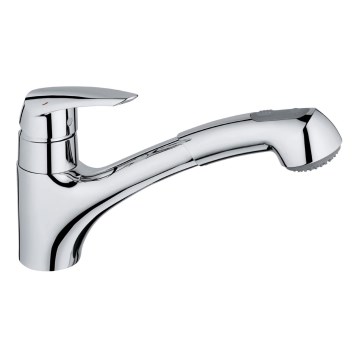 GROHE 32257001 - EURODISC Kitchen Faucet, Polished Chrome
