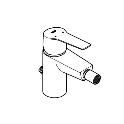 GROHE 32281002 - START S Bidet Mixer, Polished Chrome Finish