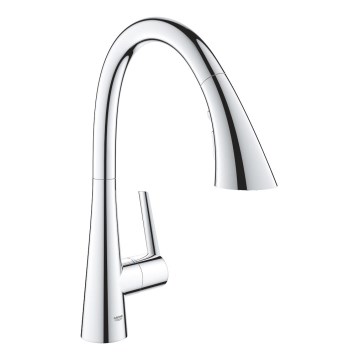 GROHE 32294002 - ZEDRA 401 mm kitchen faucet, polished chrome