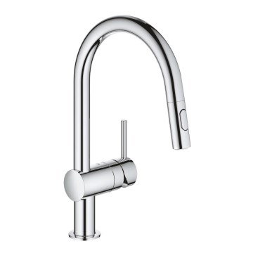 GROHE 32321002 - Kitchen mixer tap A, polished chrome