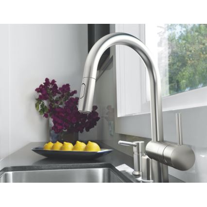 GROHE 32321DC2 - A Stainless Steel Kitchen Faucet