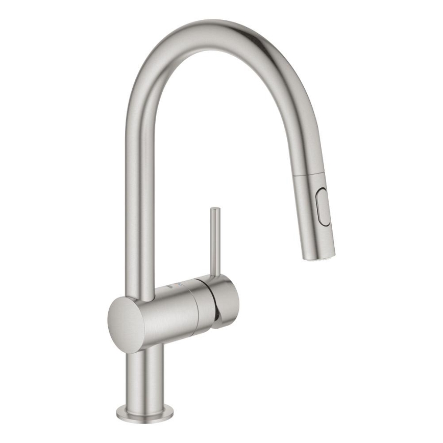 GROHE 32321DC2 - A Stainless Steel Kitchen Faucet