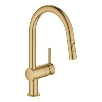 GROHE 32321GN2 - EUROCUBE kitchen faucet, gold