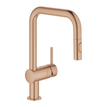 GROHE 32322DL2 - Kitchen sink mixer A, copper