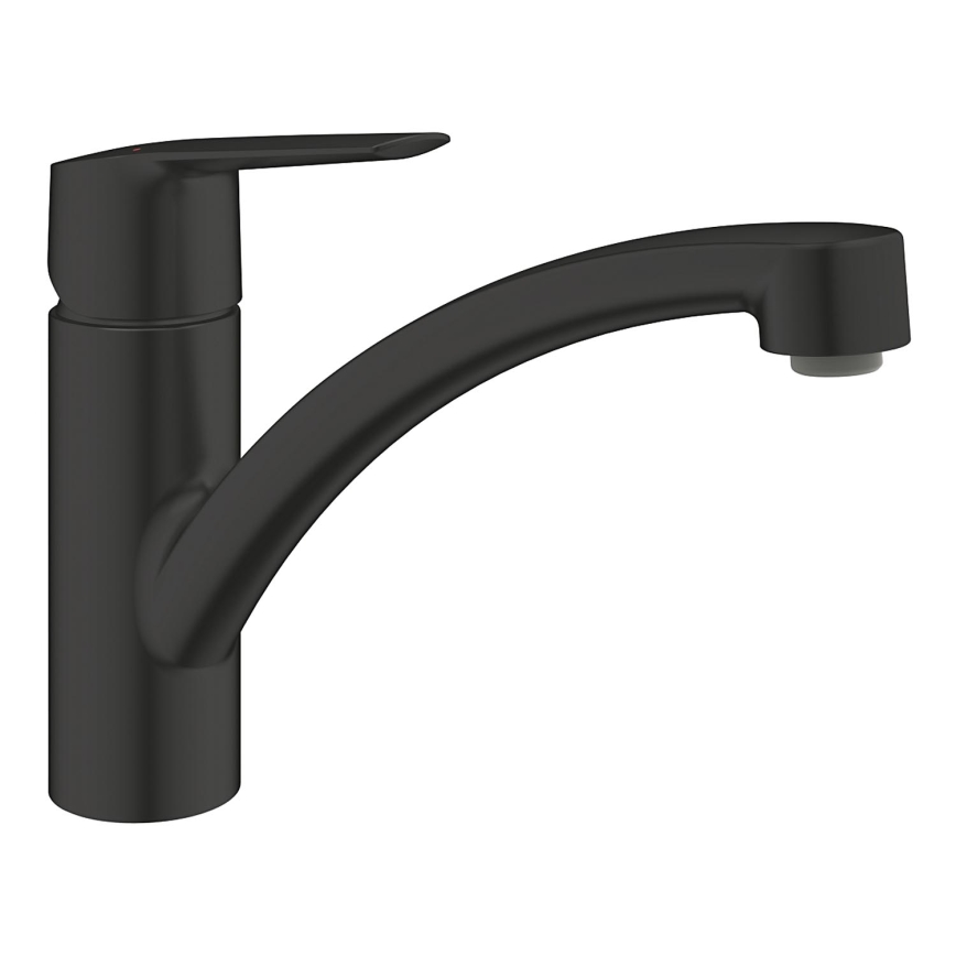GROHE 324412432 - START 184 mm Kitchen Faucet, Black