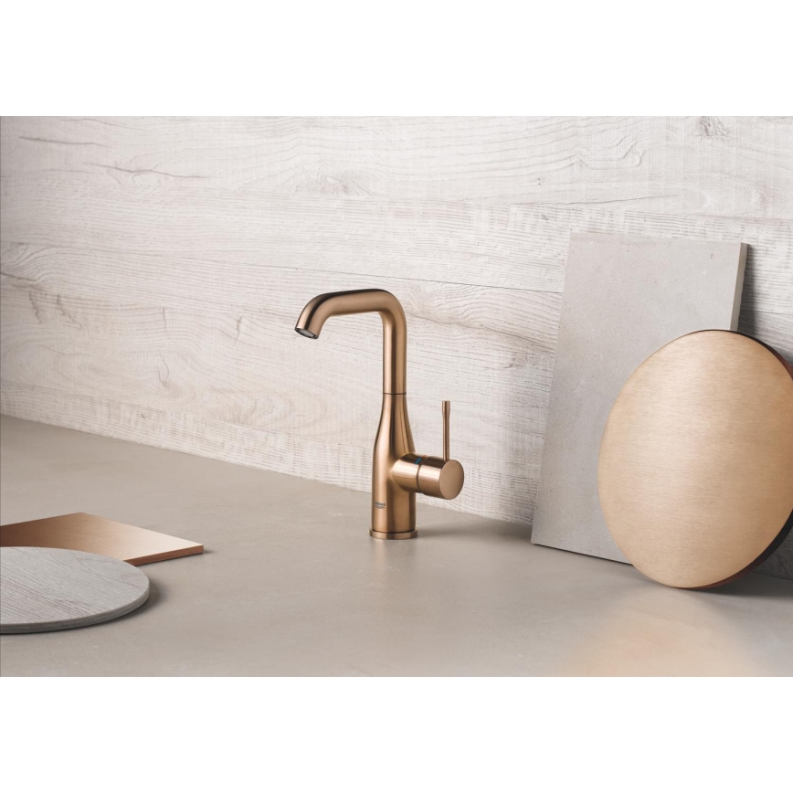 GROHE 32628DL1 - Washbasin faucet ESSENCE size L copper