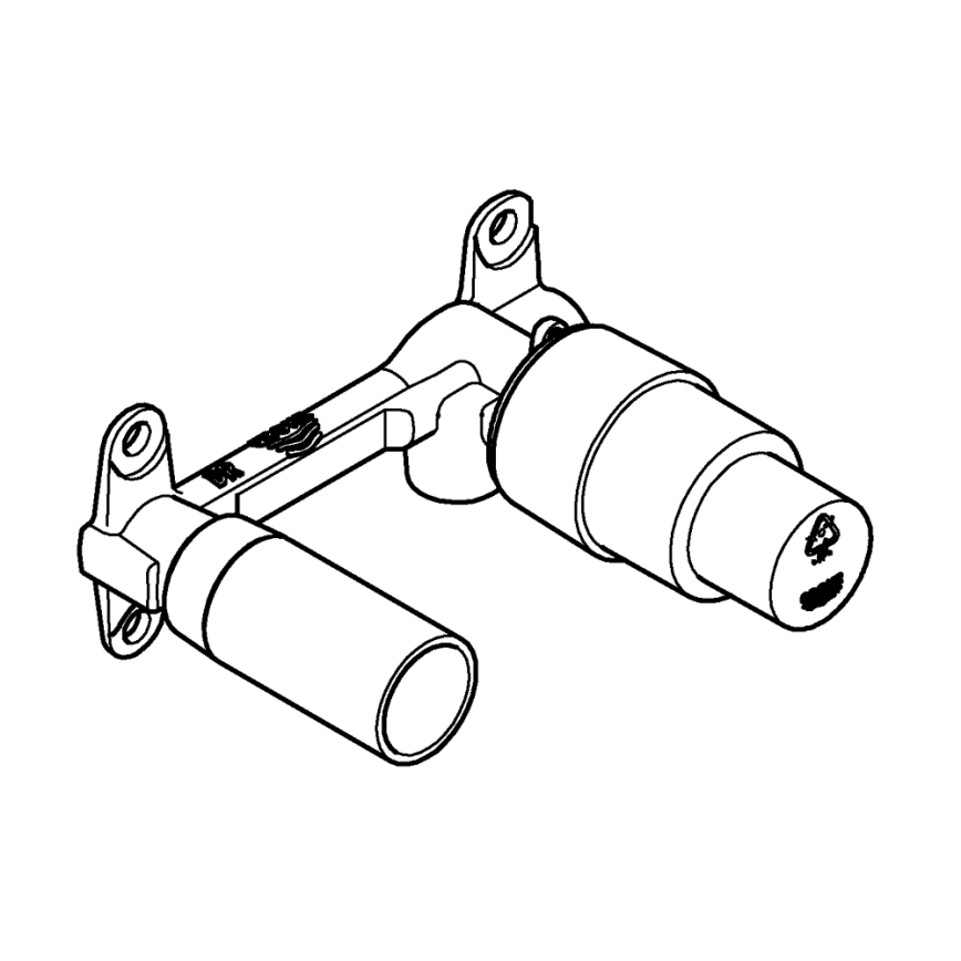 GROHE 32635000 - Concealed mixer DN 15 DR- brass