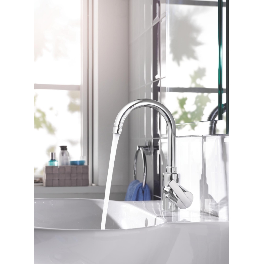 GROHE 32723001 - FEEL Basin Mixer, Size L, Polished Chrome