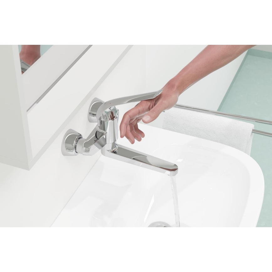 GROHE 32773000 - EUROECO SPECIAL Basin Mixer, 257 mm, Polished Chrome
