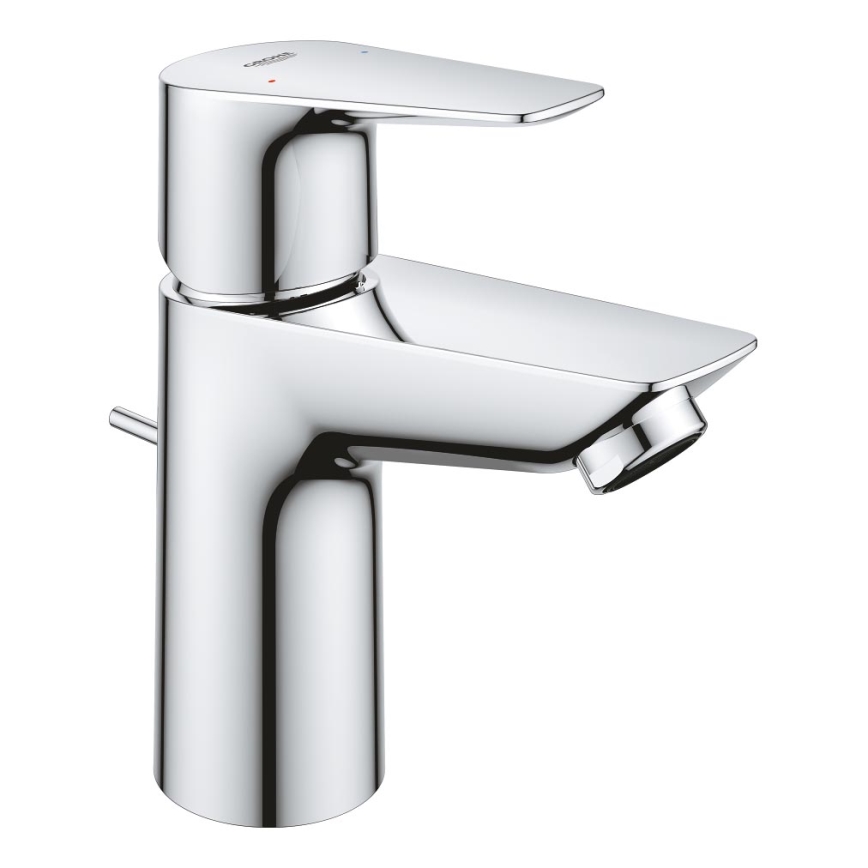 GROHE 32819001 - BAUEDGE 147 mm Basin Mixer, Polished Chrome