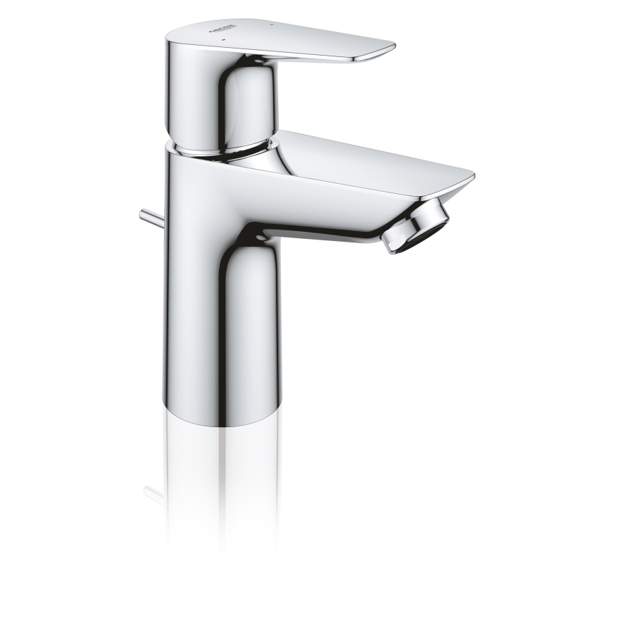 GROHE 32819001 - BAUEDGE 147 mm Basin Mixer, Polished Chrome