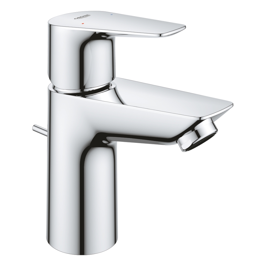 GROHE 32819001 - BAUEDGE 147 mm Basin Mixer, Polished Chrome