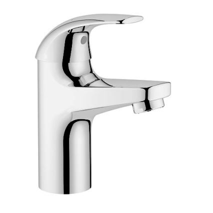 GROHE 32848000 - BAUCURVE basin mixer, polished chrome