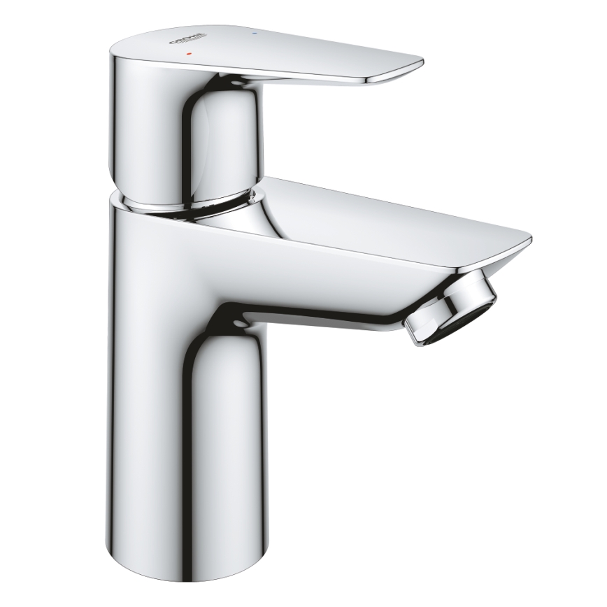 GROHE 32858001 - BAUEDGE 147 mm Basin Mixer, Polished Chrome