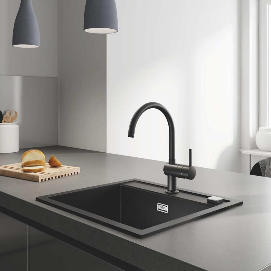 GROHE 32917KS0 - Kitchen Sink Faucet A DN 15, Black