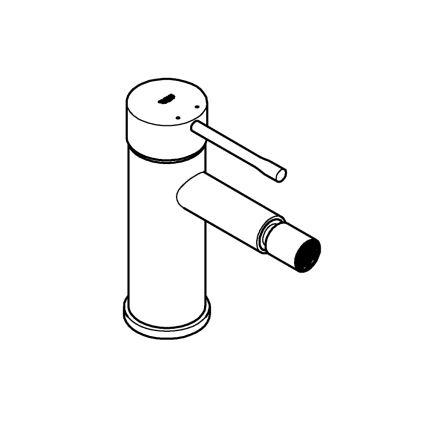 GROHE 32934001 - ESSENCE DN 15 Bidet Mixer, Polished Chrome