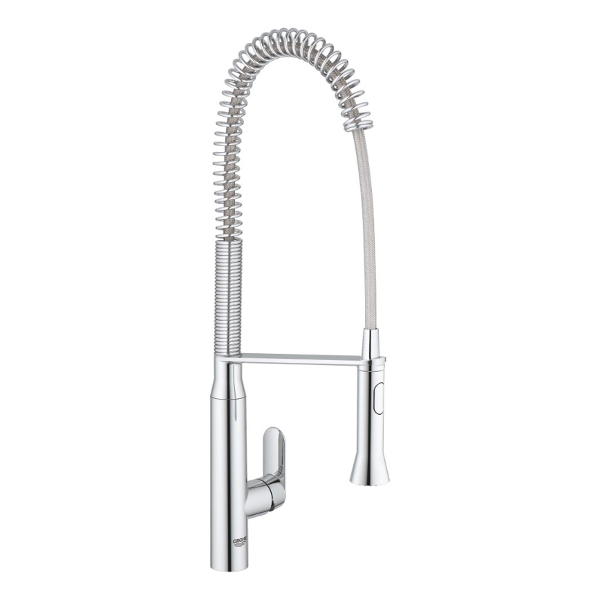 GROHE 32950000 - K7 Kitchen Sink Mixer Tap, Polished Chrome